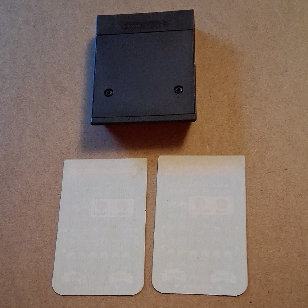 Space Armada Game Cartridge with Two Game Cards - Black and Red - Picture 2 of 8